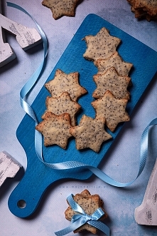 Kruche makowe gwiazdki cytr...