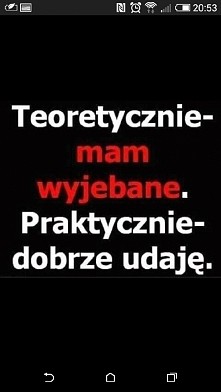 dobra mina do złej gry ,,,