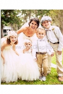 Ivory tutu dress Flower Girl Dress baby dress toddler birthday dress wedding dress