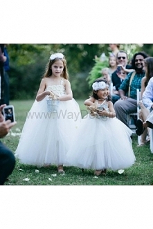 Ivory Flower Girl Dress tutu dress baby dress toddler birthday dress wedding dress