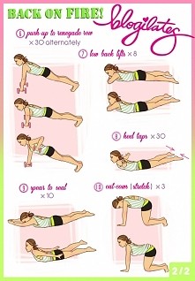Ćwiczenia na ❤️ ładne plecy cz.2 Jutro już Wigilia, pełny stół smakołyków, kto oprze się im? Po świętach nadejdzie wielkie odchudzanie ;) FitPlanner - wyszukiwarka zajęć sportow...