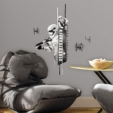 Naklejki dla dzieci - RoomMates - RMK3081SCS - Star Wars VII Stormtrooper