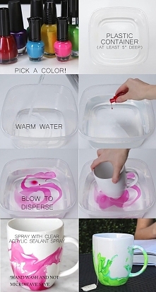 Fajny sposób na nudny kubek...