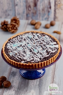 Tarta makowa z bakaliami :)