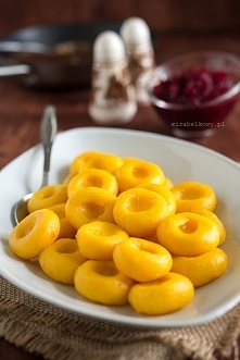 kluski ślaskie z dynią