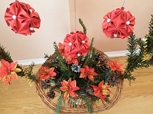 Papierowe bombki DIY