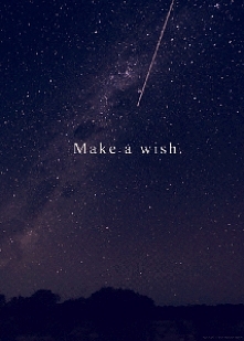 Make a wish.