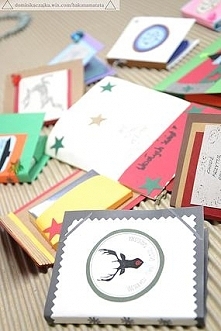 Ręcznie robione kartki z cz...