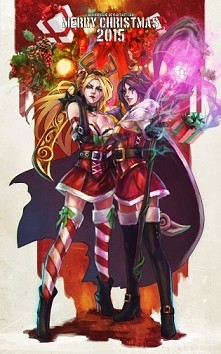 Merry xMas ;) #League of Legends #leagueoflegends #lol #katarina #kata #le blanc #lb #merry xmas