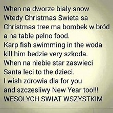 życzymy zdrowych i wesołych świąt ♡ oraz szczęśliwego Nowego Roku :D
