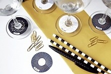 Sylwestrowe znaczniki na kieliszki do wydruku