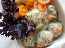 dietetyczne pulpety w sosie koperkowym