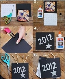 DIY - pomysł na kalendarz