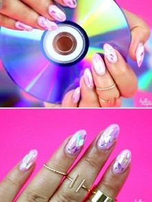 efekt lustra na paznokciach zamiast folii :) hello maphie na yt :)