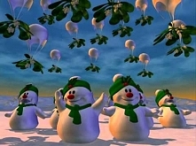 Santa vs the Snowman