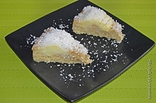 Zapraszam na ciasto kokosowe z jabłkami :-)