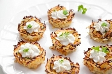 Pieczone Ziemniaki z twarożkiem