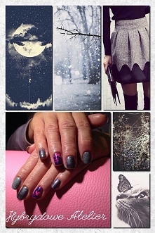 #semilac #zimowepaznokcie -...