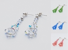 Srebrne kolczyki Swarovski 925 Bicone 45mm 26 kolorów do wyboru
materiał: sztyfty ze srebra 925 + kamienie Swarovskiego 5328 4 i 6mm 
waga srebra: 0,90g ( 1 para )
waga kolczykó...