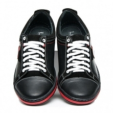 LUCCA Skórzane trampki męskie