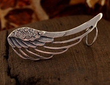 I jeszcze kupiłam takie srebrne kolczyki - skrzydełka z Topsilver.pl za 40zł, tanio, a na żywo są prześliczne, w rzeczywistości mają trochę bardziej wyrazisty kolor, ostatnio ma...