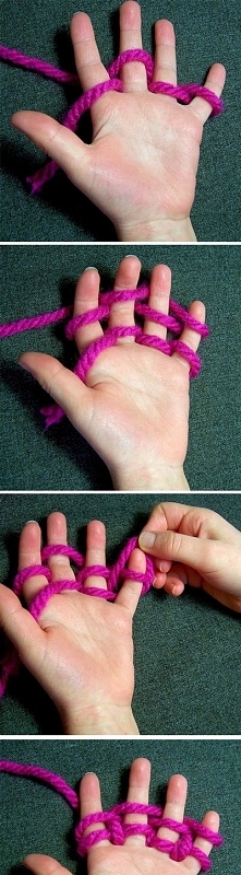 Finger Knitting