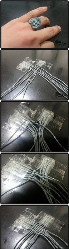 DIY Chinese Knot Heart Ring DIY Chinese Knot Heart Ring