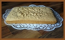 biszkopt 
Składniki:

5 dużych jaj lub 6 mniejszych
1 szkl. cukru (220 g)
1 szkl. mąki pszennej tortowej lub zwykłej (170 g) 
0,5 szkl. mąki ziemniaczanej (125 g)
2 płaskie łyże...