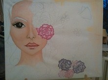 Powoli koloruje.. bardzo pracochlonny obraz.