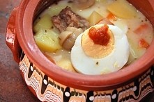 Barszcz biały w lekkiej wersji