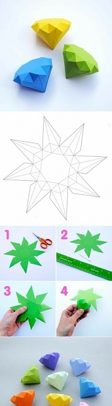 Diamenty z papieru :)