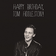 Wszystkiego najlepszego Tom Hiddleston. :D