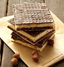 Wafelek jak knoppers warstw...