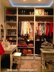 Jak podoba wam się moja garderoba? Porady jak organizować garderobę na moim blogu: homemade-stories.blogspot.be