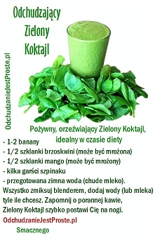 Zielony KOKTAJL miksuj z na...