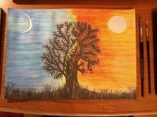 mój ostatnio namalowany  rysunek ^^