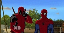 xD Deadpool i Spidey