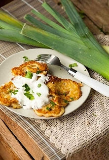 Placki z pora inspirowane &...