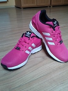 zx flux różowe ♥