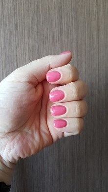 paznokcie hybrydowe- Pink Rose I