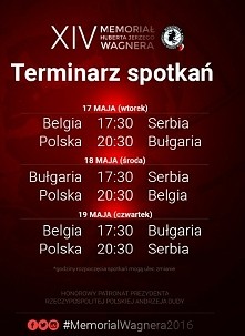 Memoriał Wagnera
Już niedługo 