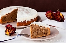 Ciasto kawowe z polewą śmie...