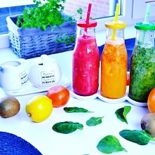 Kolorowe Smoothie więcej na ewelinalifestyle.pl :)