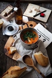 ZUPA RYBNA (POMIDOROWO-KOKOSOWA)