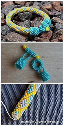 moonsfactory.wordpress.com

Piękna i bardzo pozytywna bransoletka wykona z koralików toho.

Zapraszam do komentarzy oraz na blog!
moonsfactory.wordpress.com