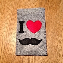 Etui I love moustache