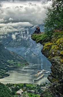 Geirangerfjorden, Norwegia