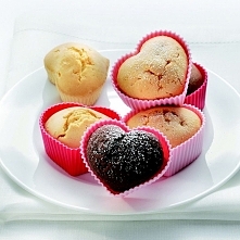 Foremki silikonowe do muffinek BIRKMANN SERCA 4 szt.