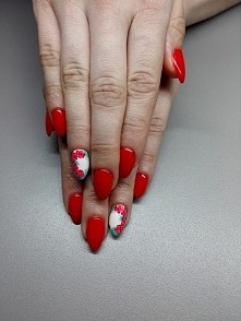 Paznokcie żelowe- moje wykonanie