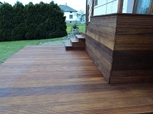 Taras wykonany od podstaw na wcześniej wykonanej wizualizacji.